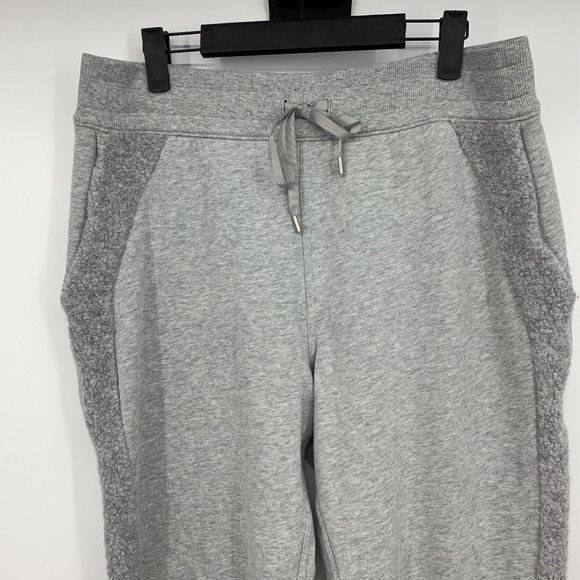Lululemon Scuba Joggers Heathered Core Light Gray Sherpa Stripe - Picture 5 of 13